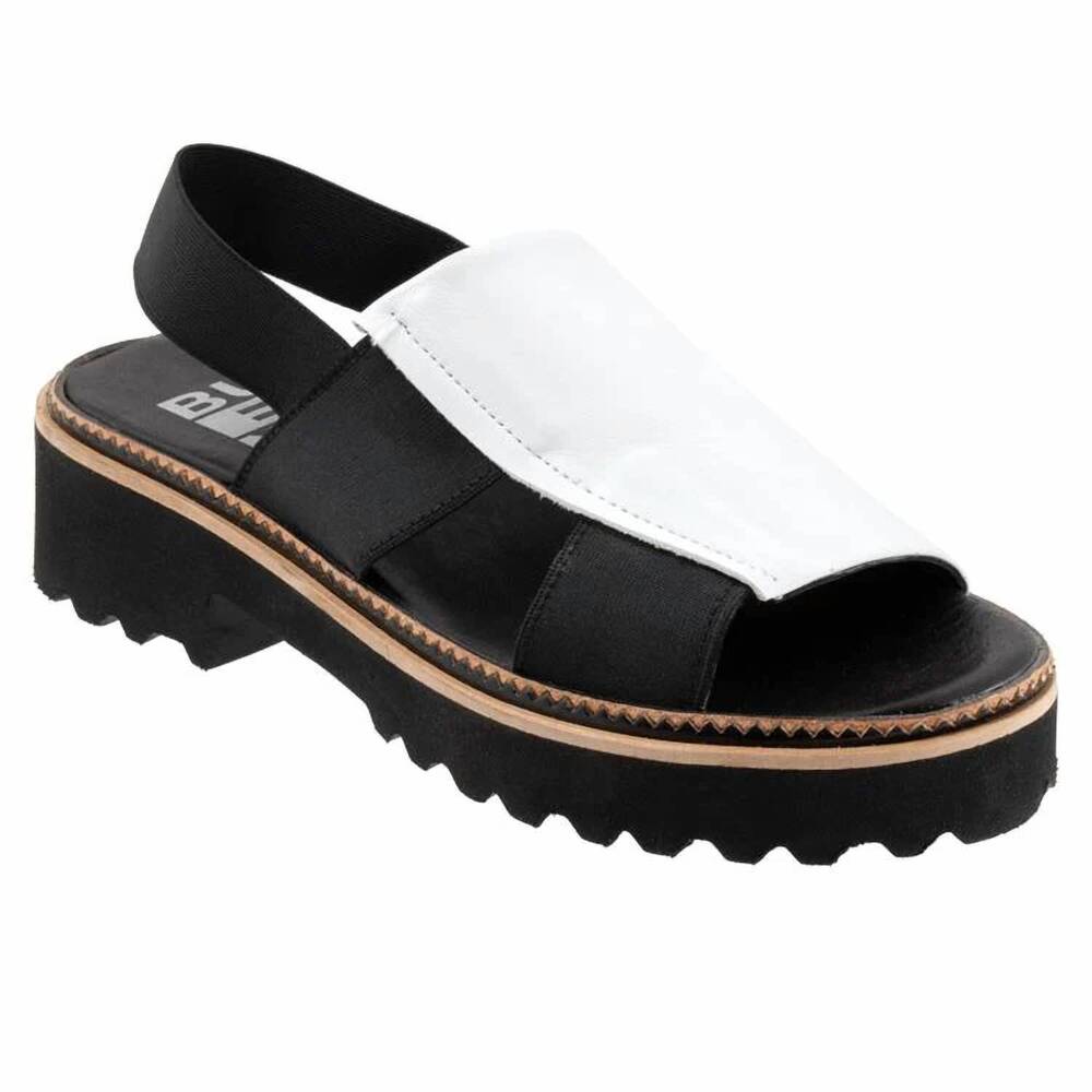 NEW BUENO women's amy sandal in white
